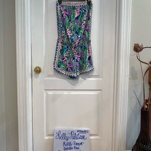 Lilly Pulitzer Women's Tropical Print Romper